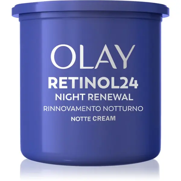Olay Retinol 24 Night Cream hydratační a obnovující noční krém s vitamínem E náhradní náplň 50 ml