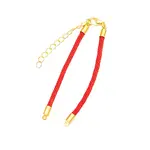 Polyester Twisted Cord Bracelet Making