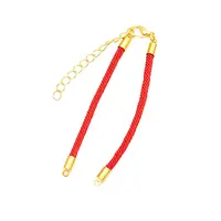 Polyester Twisted Cord Bracelet Making