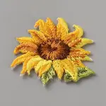 Flower Self Adhesive Computerized Embroidery Cloth Iron on/Sew on Patches