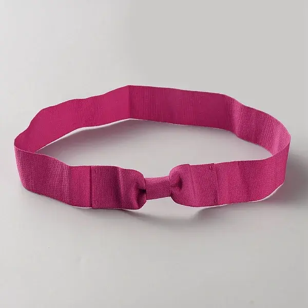 Women's Faux Suede Bowknot Stretchable Hat Band