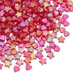 800Pcs 2 Styles Eco-Friendly Transparent Acrylic Beads