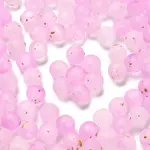 Frosted Transparent Acrylic Beads