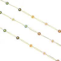 3M Brass Enamel Link Chains