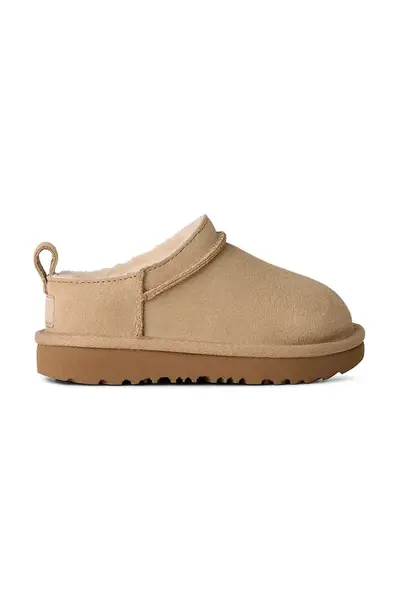 Dětské semišové zimní boty UGG CLASSIC MICRO