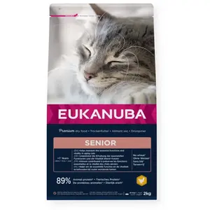 Eukanuba Life Care Senior granule pre mačky 2 kg