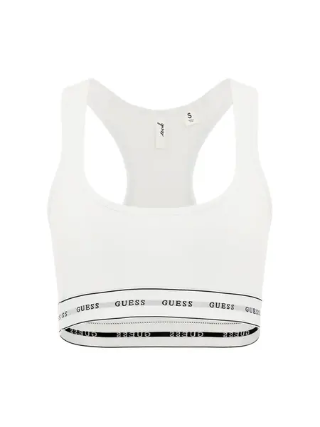 GUESS Podprsenka 'CARRIE'  sivá / čierna / biela