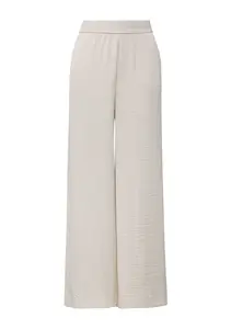 COMMA Nohavice  krémová