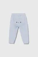 Kojenecké bavlněné tepláky United Colors of Benetton s aplikací