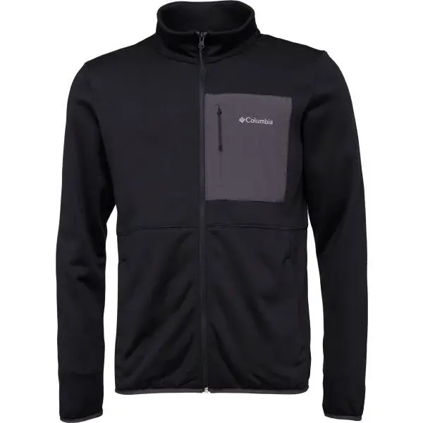 Columbia HIKE FZ II Pánská mikina, černá, velikost