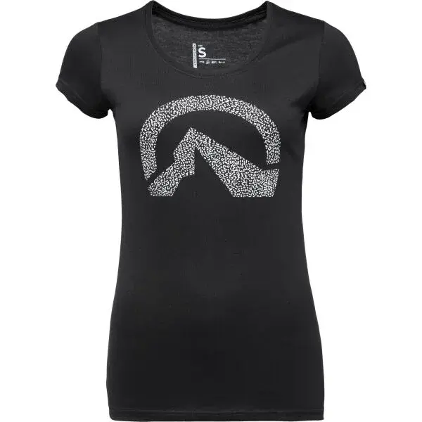Northfinder MARGARITA Dámské tričko, černá, velikost