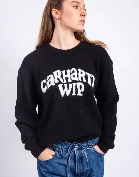 Carhartt WIP W' Guide Club Sweater Black/Wax M