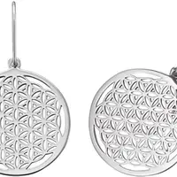 Engelsrufer Strieborné náušnice Kvet života ERE-LIFL