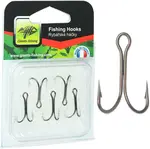 Giants fishing dvojháčik x1 strong 5 ks - veľkosť 4