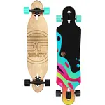 Spokey Longbay Pro Longboard 140 x 24 cm farebný