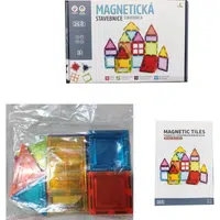 Magnetická stavebnica 26 ks Magnetic Tiles