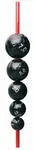 Cralusso záťaž globular wieght with silicone - 12 g 4 ks