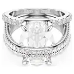 Swarovski Blyštivý nastaviteľný prsteň pre ženy Hyperbola 5698476 55 mm