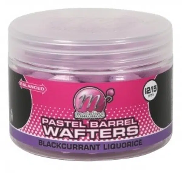 Mainline wafters pastel barrels 150 ml 12/15 mm - blackcurrant liquorice