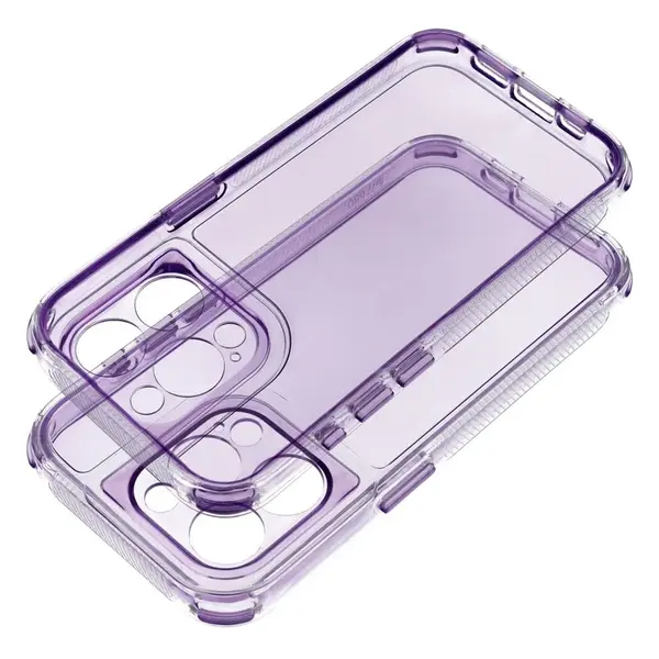 Zadní kryt MATRIX CLEAR Case pro Apple iPhone 14, světle fialová