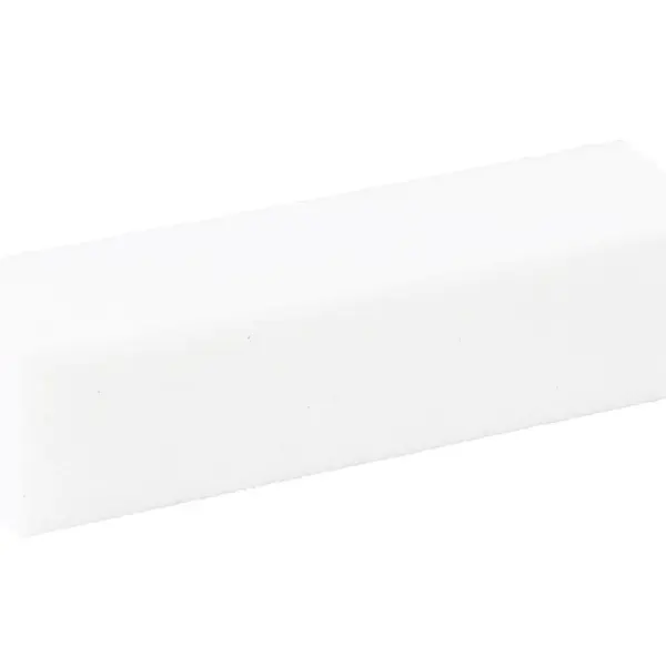 Brusný blok na nehty Sibel - bílý, 9,5 x 2,5 cm - 2 ks (0011391)