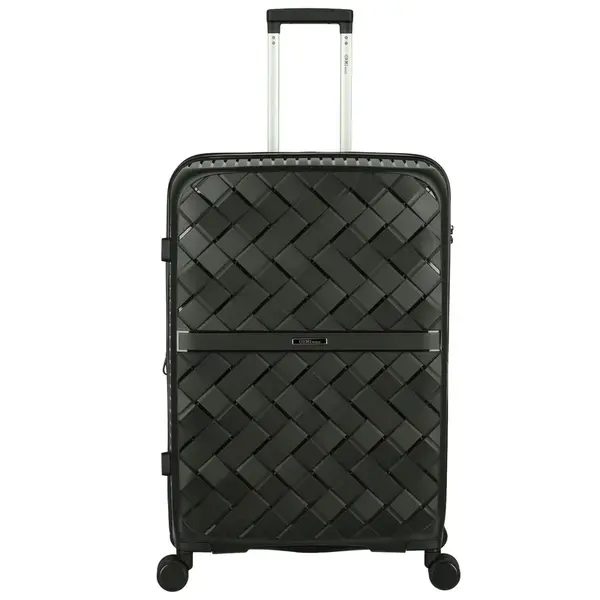 Cestovní plastový kufr černý - Ormi Ikar M