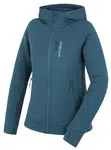 Husky Anara L S, turquoise Dámská mikina s kapucí