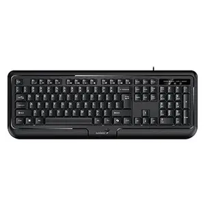 Genius KB-118 II COPILOT, klávesnice CZ/SK, klasická, voděodolná typ drátová (USB), černá