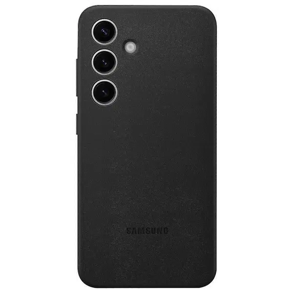 Zadní kryt z veganské kůže pro Samsung Galaxy S25 EF-VS931PBEGWW, černá