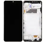 LCD + dotyková deska pro Samsung Galaxy A22 4G, black (Service Pack)