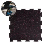Zátěžová podložka inSPORTline Puzeko 50x50x1 cm černo-červená