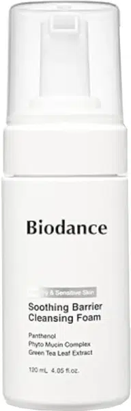 Biodance Jemná čisticí pěna pro suchou, citlivou a podrážděnou pleť Soothing Barrier (Cleansing Foam) 120 ml