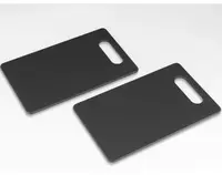 Kuchynské dosky (2 ks) CleanCut, tmavo šedá%