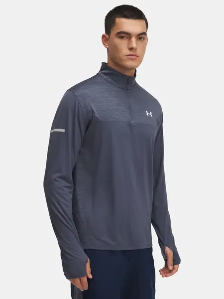 Pánské tričko Under Armour UA Tech Utility 1/4 Zip-BLU - Pánské