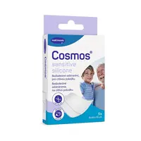 COSMOS Sensitive silicone ultra jemná náplast 6 x 10 cm 5 kusů