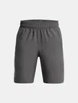 Šedé chlapčenské kraťasy Under Armour UA Woven Wdmk