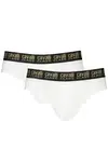CAVALLI CLASS SLIP MEN WHITE