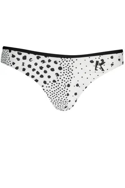 KARL LAGERFELD BEACHWEAR WOMEN'S BOTTOM SWIMSUIT WHITE