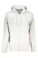 CALVIN KLEIN MEN'S GRAY ZIP SWEATSHIRT