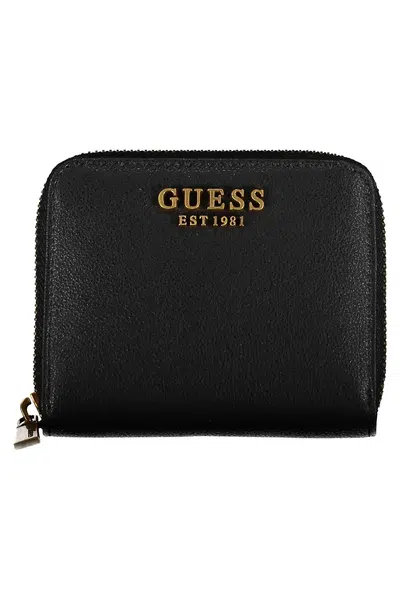 GUESS JEANS WOMEN'S WALLET BLACK