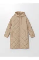 LC Waikiki Hooded Quilted Women's Puffer Coat