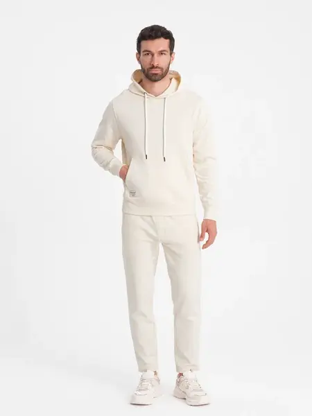 Ombre Men's tracksuit set kangaroo sweatshirt + pants