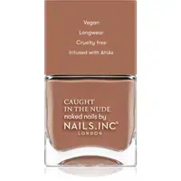 Nails Inc. Caught in the nude lak na nechty odtieň Tulum beach 14 ml