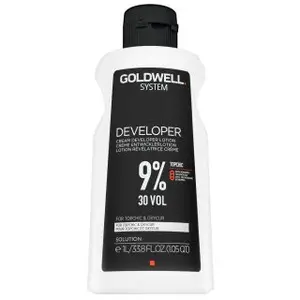 Goldwell System Cream Developer Lotion vyvíjacia emulzia pre všetky typy vlasov 9% 30 Vol. 1000 ml