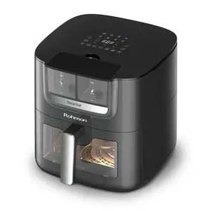 Rohnson Horkovzdušná fritéza s rozprašovačem vody a oleje R-2887 MasterChef – 7 l
