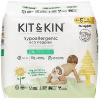 KIT & KIN Ekologické plienky, veľkosť 5 28 ks