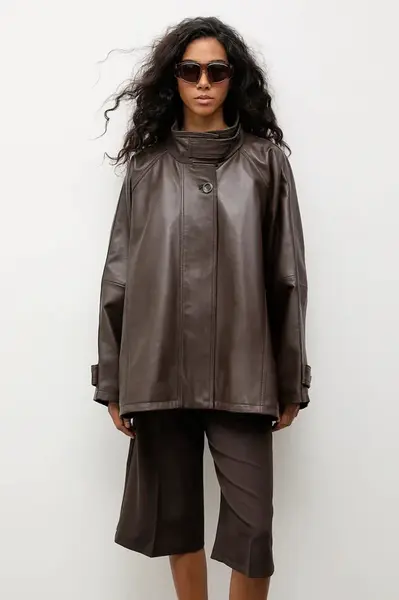 Kožená bunda Answear.LAB