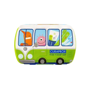 CURAPROX Travel set KIDS zelený