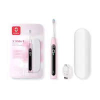 Oclean X Kids set sonický kartáček růžový