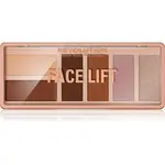 Revolution Face Lift paleta na kontúry tváre odtieň Light to Medium 6x1.8 g